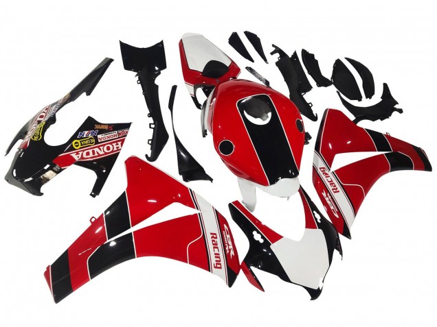 2008-2011 Red White Glossy Black Racing Honda CBR1000RR Motorcycle Fairings UK