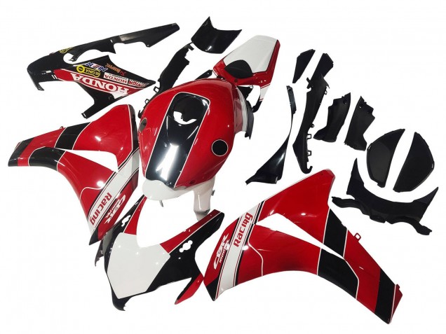 2008-2011 Red White Glossy Black Racing Honda CBR1000RR Motorcycle Fairings UK