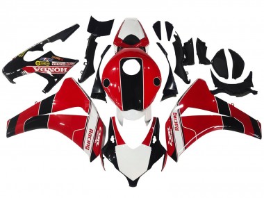 Buy 2008-2011 Red White Glossy Black Racing Honda CBR1000RR Motorcycle Fairings UK