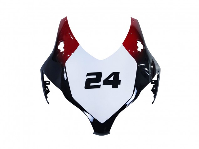 2008-2011 White Red Glossy Black Racing 24 Honda CBR1000RR Motorcycle Fairings UK
