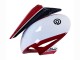 2008-2011 White Red Glossy Black Racing 24 Honda CBR1000RR Motorcycle Fairings UK
