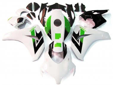 Buy 2008-2011 White Green Glossy Black Honda CBR1000RR Motorcycle Fairing UK