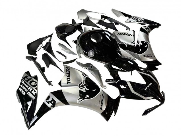2012-2016 Silver Glossy Black Repsol Red Bull Honda CBR1000RR Motorcycle Fairings UK