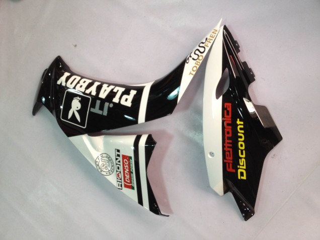 2012-2016 White Glossy Black Rizoma Playboy Honda CBR1000RR Motorcycle Fairings UK