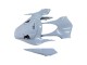 2012-2016 Light Grey Glossy Black Red Bull Honda CBR1000RR Motorcycle Fairings UK