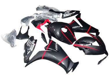 Buy 2012-2016 Black Carbon Fiber Red Honda CBR1000RR Motorcycle Fairings UK