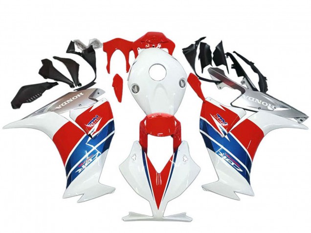 2012-2016 White Silver Blue Red Honda CBR1000RR Motorcycle Fairings UK