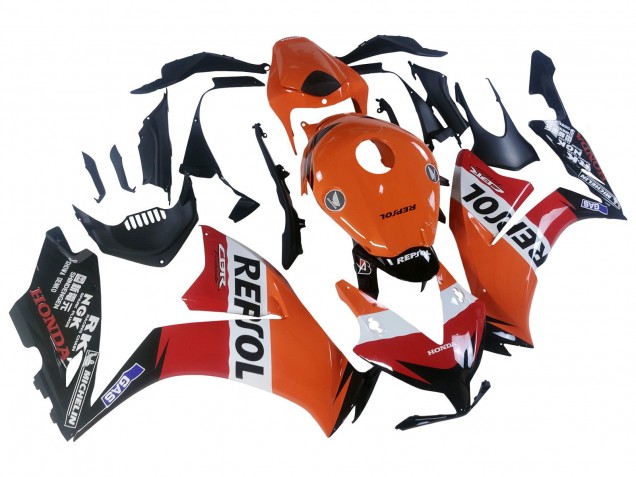 2012-2016 Orange White Red Repsol Honda CBR1000RR Motorcycle Fairings UK