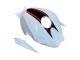 2012-2016 White Glossy Black Honda CBR1000RR Motorcycle Fairings UK