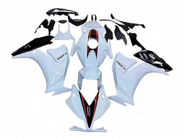 2012-2016 White Glossy Black Honda CBR1000RR Motorcycle Fairings UK