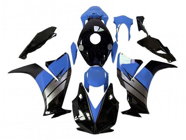 2012-2016 Light Blue Silver Glossy Black Honda CBR1000RR Motorcycle Fairings UK