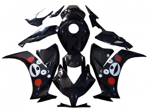 2012-2016 Glossy Black Bear Honda CBR1000RR Motorcycle Fairings UK