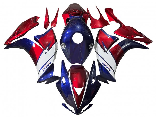 2012-2016 Red Blue White Fireblade Honda CBR1000RR Motorcycle Fairings UK