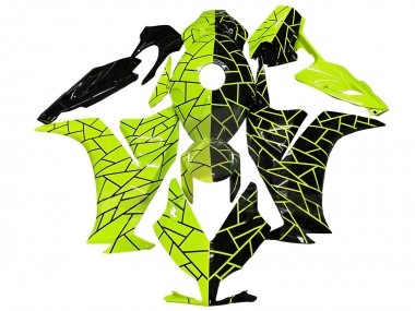Buy 2012-2016 Fluorescent Green Glossy Black Honda CBR1000RR Motorcycle Fairings UK