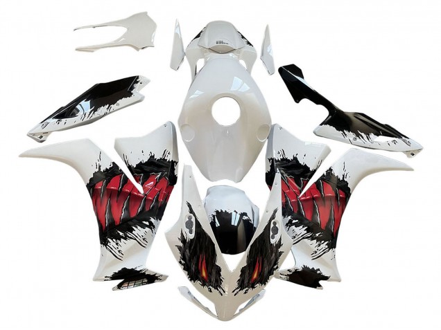 2012-2016 White Red Black Honda CBR1000RR Motorcycle Fairings UK