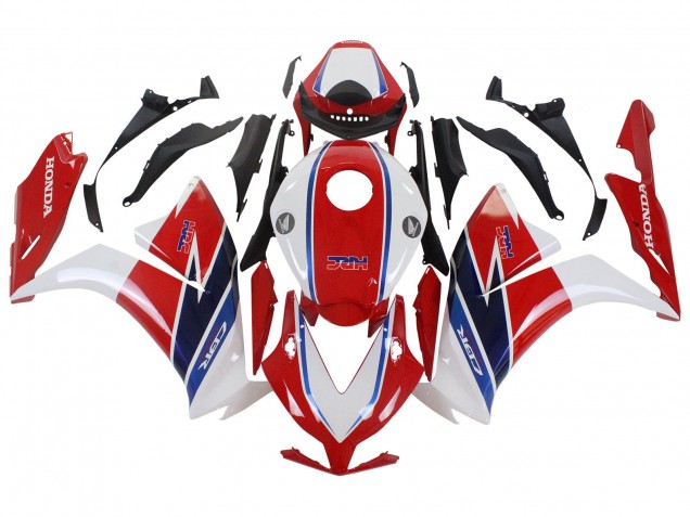 2012-2016 White Red Blue Honda CBR1000RR Motorcycle Fairing Kits UK