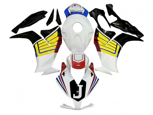 2012-2016 White Yellow Black Honda CBR1000RR Motorcycle Fairings UK
