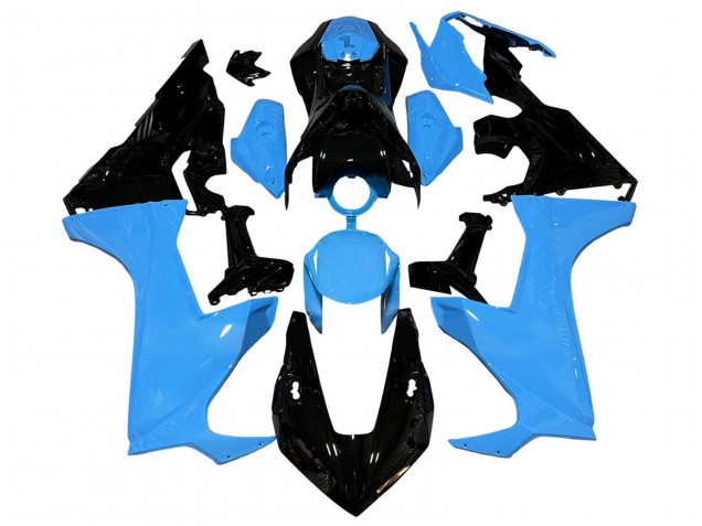 2017-2024 Blue Glossy Black Honda CBR1000RR Motorcycle Fairings UK