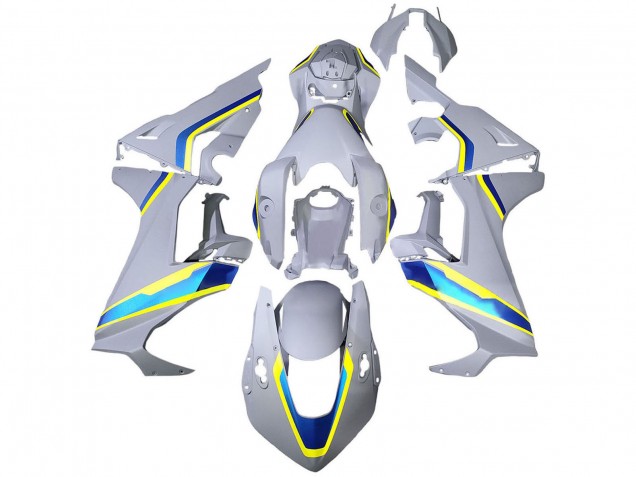 2017-2024 White Blue Yellow Honda CBR1000RR Motorcycle Fairings UK