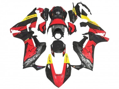 Buy 2017-2024 Red Yellow Black Carbon Fiber Honda CBR1000RR Motorcycle Fairings UK