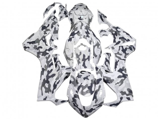 2017-2024 White Grey Camouflage Honda CBR1000RR Motorcycle Fairings UK