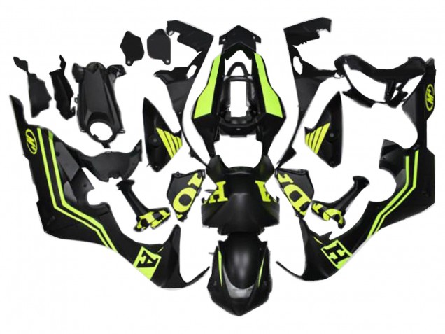 2017-2024 Matte Black Yellow Honda CBR1000RR Motorcycle Fairings UK