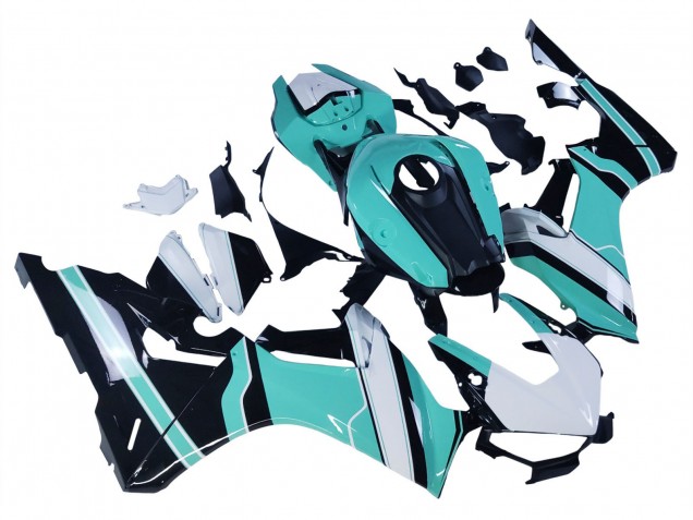 2017-2024 White Light Blue Glossy Black Honda CBR1000RR Motorcycle Fairings UK