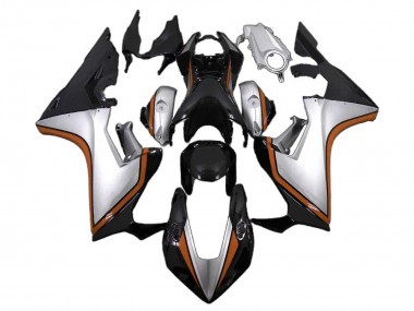Buy 2017-2024 Silver Orange Glossy Black Honda CBR1000RR Motorcycle Fairings UK