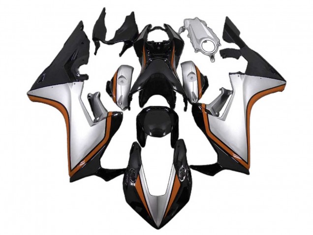 2017-2024 Silver Orange Glossy Black Honda CBR1000RR Motorcycle Fairings UK