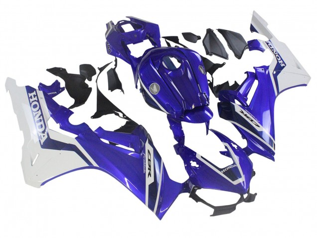 2017-2024 White Blue Honda CBR1000RR Motorcycle Fairings UK