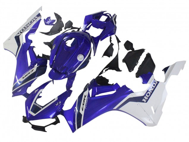 2017-2024 White Blue Honda CBR1000RR Motorcycle Fairings UK