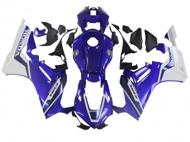 Buy 2017-2024 White Blue Honda CBR1000RR Motorcycle Fairings UK
