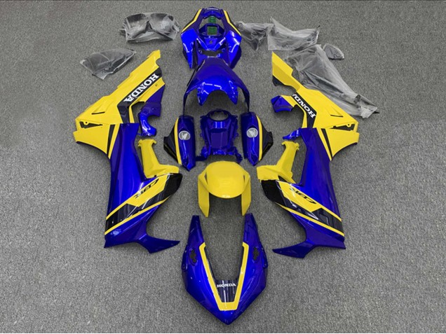 2017-2024 Yellow Blue Honda CBR1000RR Motorcycle Fairings UK