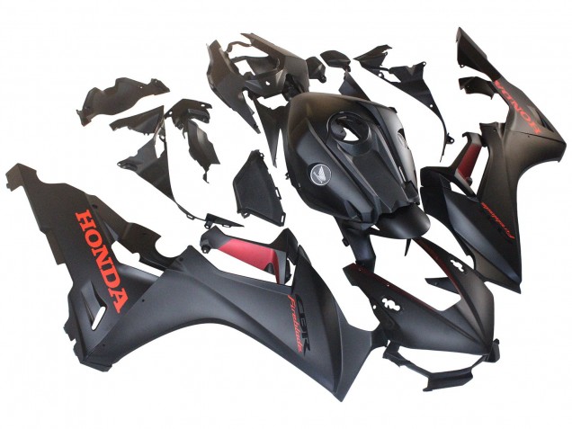 2017-2024 Matte Grey Red Honda CBR1000RR Motorcycle Fairings UK