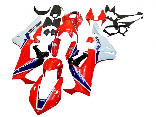 2017-2024 White Red Blue Honda CBR1000RR Motorcycle Fairing Kits UK