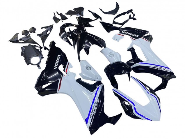 2017-2024 White Blue Glossy Black Honda CBR1000RR Motorcycle Fairing Kits UK
