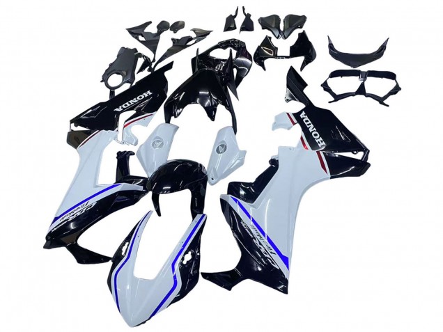 2017-2024 White Blue Glossy Black Honda CBR1000RR Motorcycle Fairing Kits UK