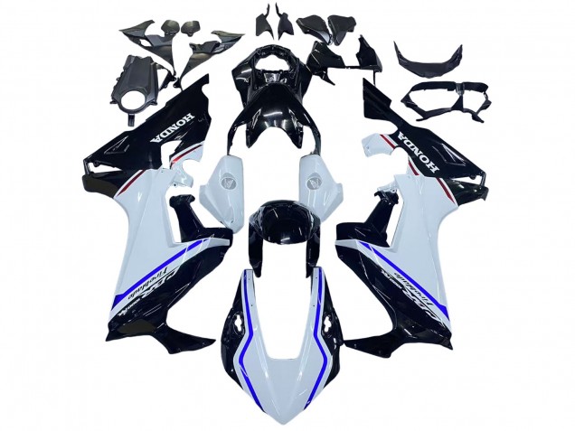 2017-2024 White Blue Glossy Black Honda CBR1000RR Motorcycle Fairing Kits UK