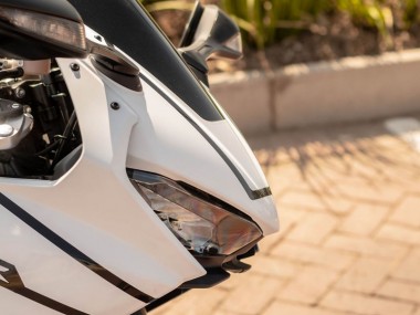 Buy 2017-2024 White with Black Stripe Fireblade Honda CBR1000RR Motorcycle Fairings UK
