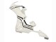 2017-2024 White with Black Stripe Fireblade Honda CBR1000RR Motorcycle Fairings UK