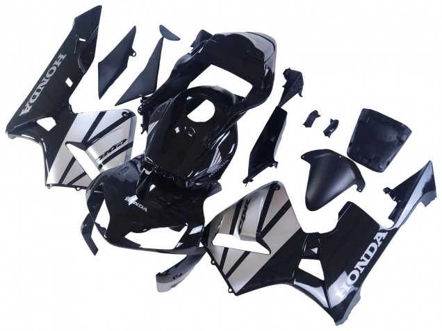 2003-2004 Silver Glossy Black Honda CBR600RR Motorcycle Fairings UK