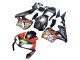 2003-2004 Matte Black Orange Repsol Rossi 46 Honda CBR600RR Motorcycle Fairings UK