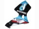 2003-2004 Light Blue Red Glossy Black Dunlop Honda CBR600RR Motorcycle Fairings UK