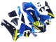 2003-2004 Blue Neon Yellow Glossy Black Shark Honda CBR600RR Motorcycle Fairings UK