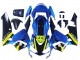 2003-2004 Blue Neon Yellow Glossy Black Shark Honda CBR600RR Motorcycle Fairings UK