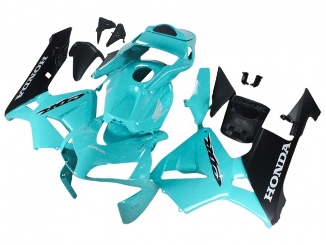 2003-2004 Light Blue Black Honda CBR600RR Motorcycle Fairings UK
