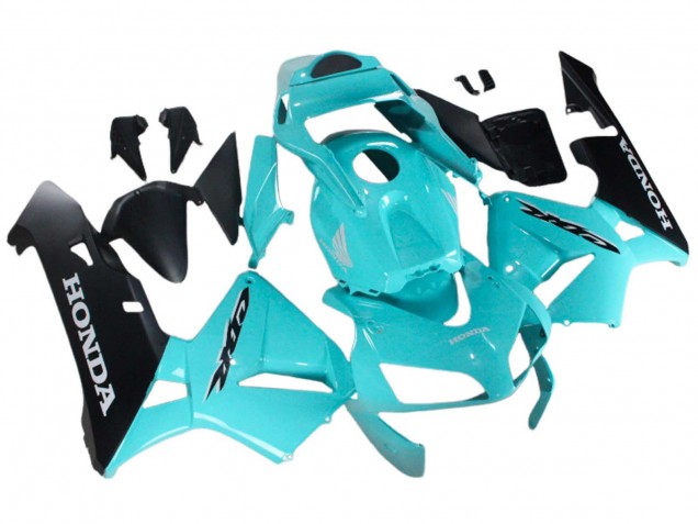 2003-2004 Light Blue Black Honda CBR600RR Motorcycle Fairings UK