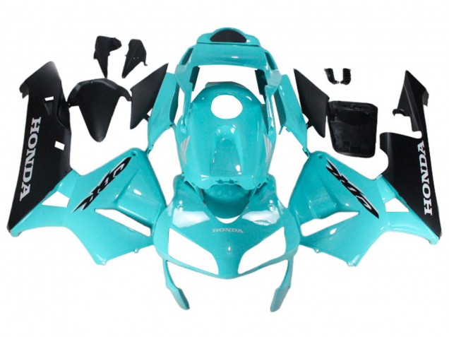 2003-2004 Light Blue Black Honda CBR600RR Motorcycle Fairings UK