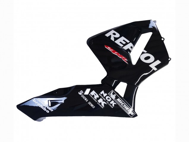 2003-2004 Glossy Black White Repsol Honda CBR600RR Motorcycle Fairings UK