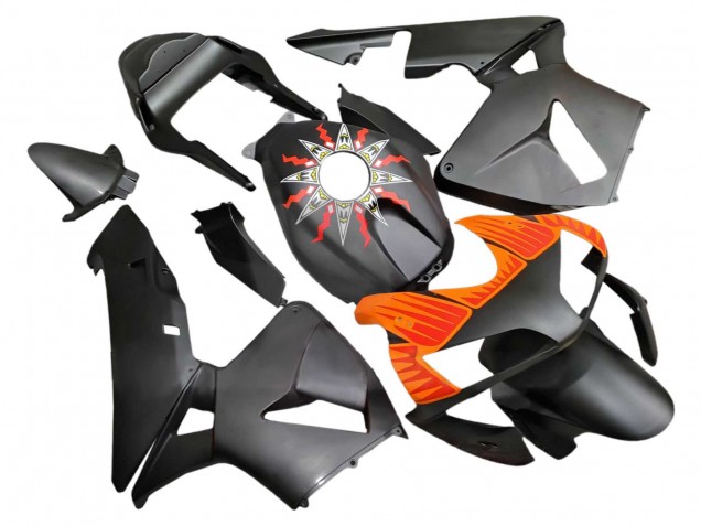 2003-2004 Matte Black Orange Honda CBR600RR Motorcycle Fairings UK